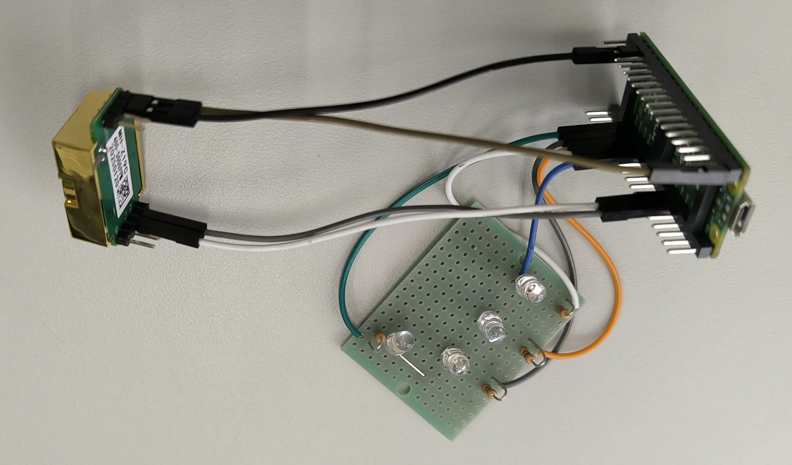 Raspberry Pi Pico W と CO2センサーモジュール MH-Z19C